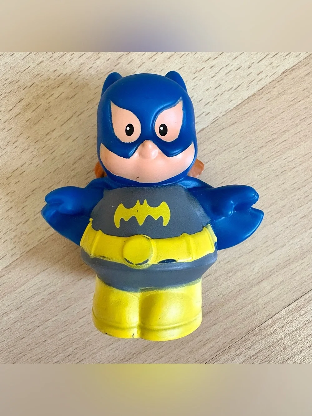 Fisher Price Little People Batcave with 3 Figures Batman Batgirl Robin DC